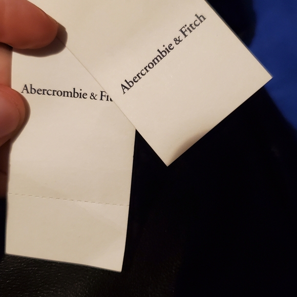 Abercrombie & Fitch Pants Sz 35R Faux Leather 90s Straight Ultra High Rise 14/16 - Picture 3 of 15